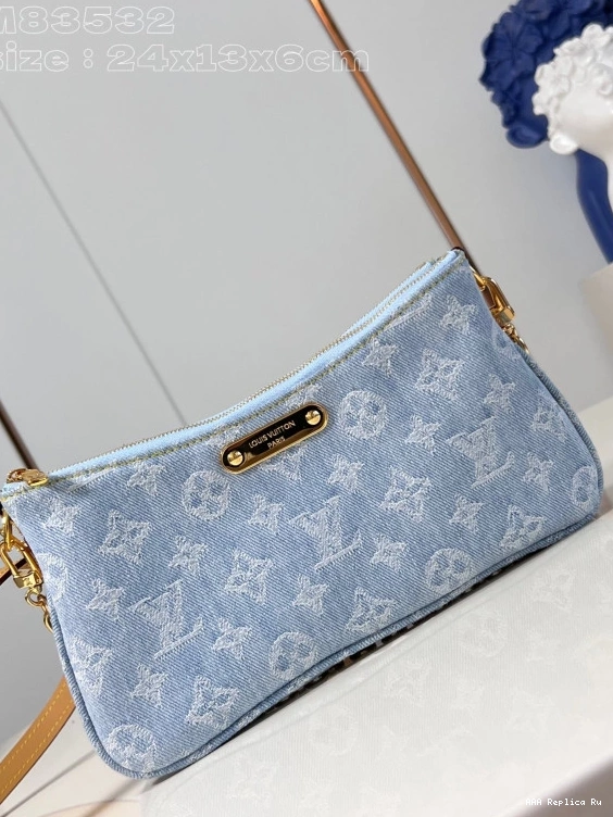 AAA Replica Ru Liv pochette double LOUIS VUITTON -24.5*13.5*6.5CM 0807